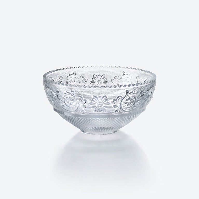 アラベスクスモールボウル Baccarat、クリアのクリスタル製レビュー 1