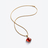 Médicis Gold Plated Necklace  Baccarat