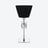 Torch Lamp Baccarat in Crystal Black