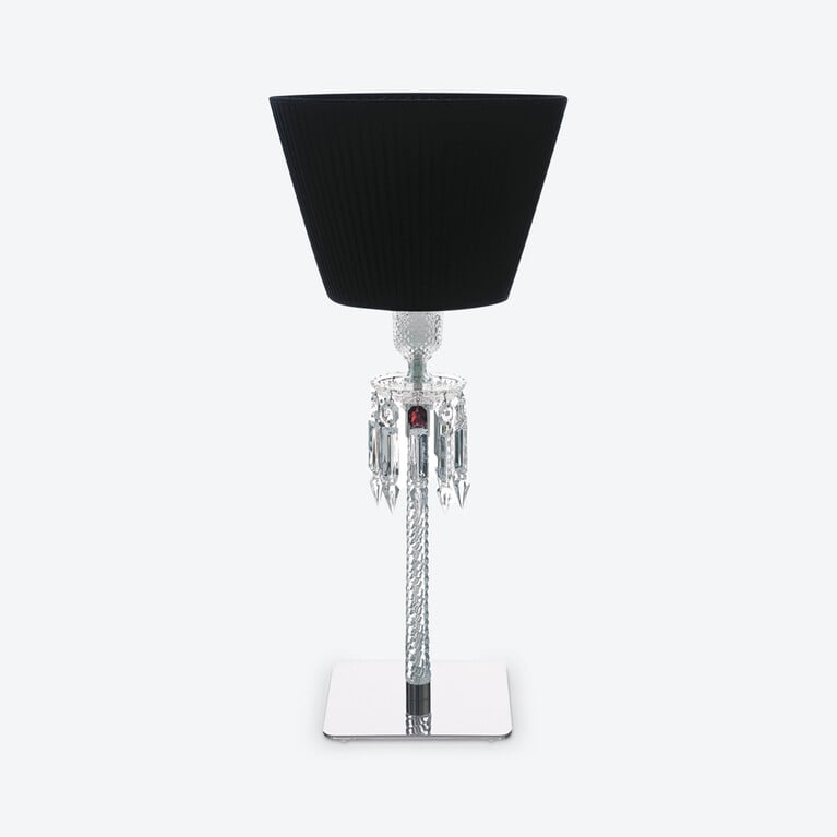 Torch Lamp Baccarat in Crystal Black