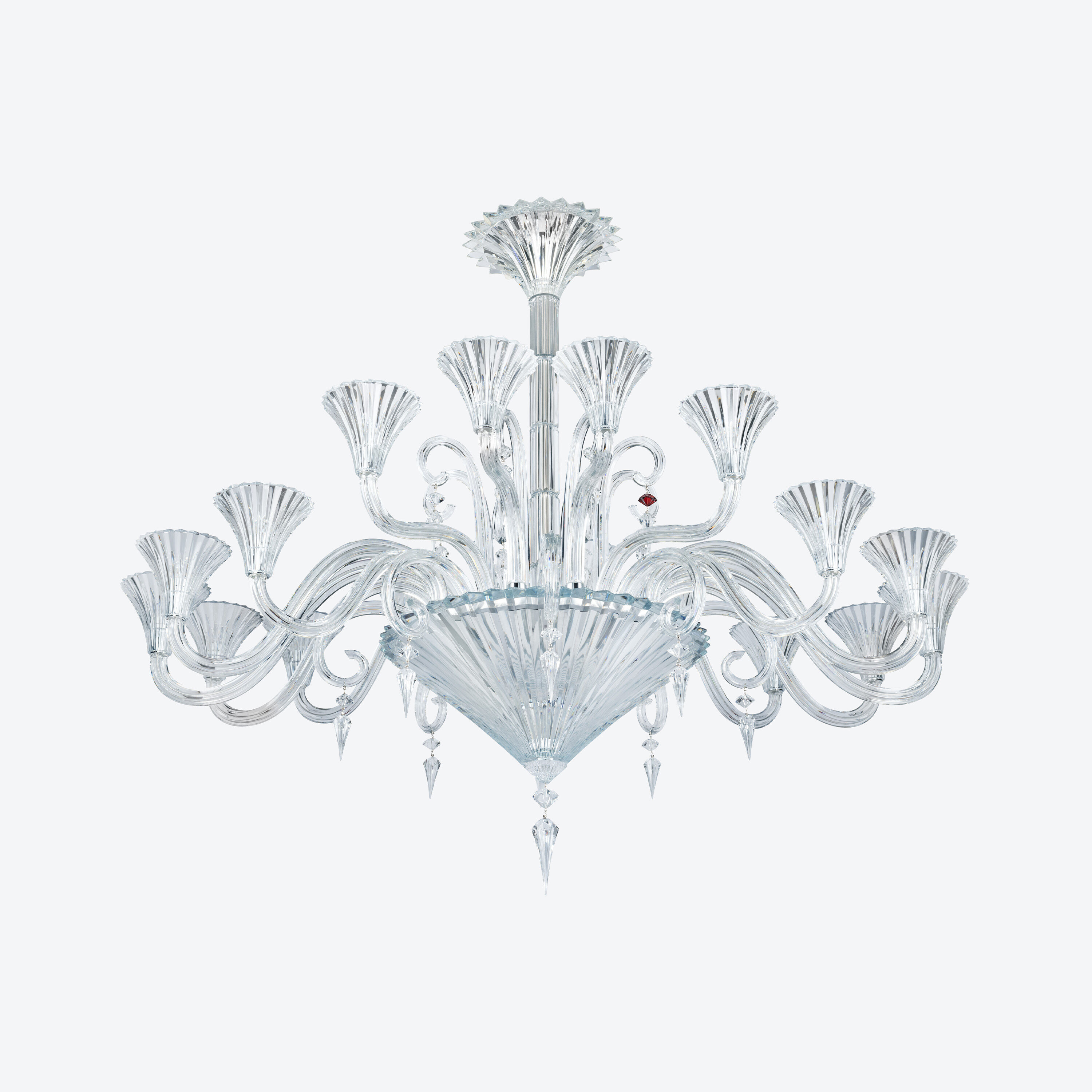 送料無料◆2025新品  Mille Kingdom United Baccarat | (18L) Chandelier Oval Nuits クラシック