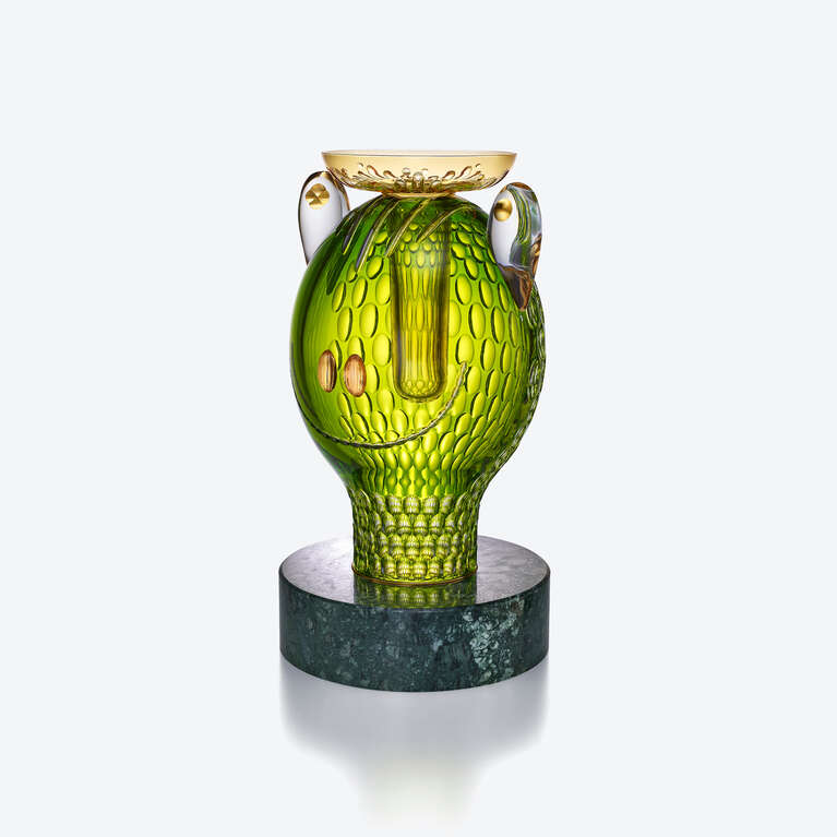 Sculpture Grenouille Faunacrystopolis 