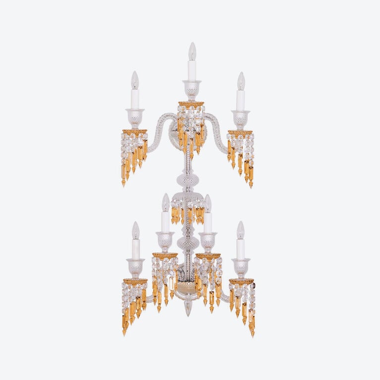 Zénith Charleston Wall Unit (7L) Baccarat in Yellow Crystal