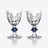 Harcourt 1841 Glasses Baccarat, Wine glass in Crystal Blue