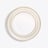 Arcadia Gold & Platinum Deep Plates x2 Baccarat in Porcelain Gold