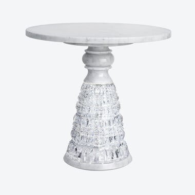 New Antique Table Baccarat in Crystal Clear