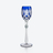 Tsar Wine Glass Baccarat, Wine glass in Crystal Blue
