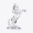 Polygon Pegasus Horse Sculpture Baccarat in Crystal Clear
