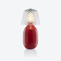 Select Lampe Nomade Baby Candy Light Baccarat en C&eacute;ramique Rouge