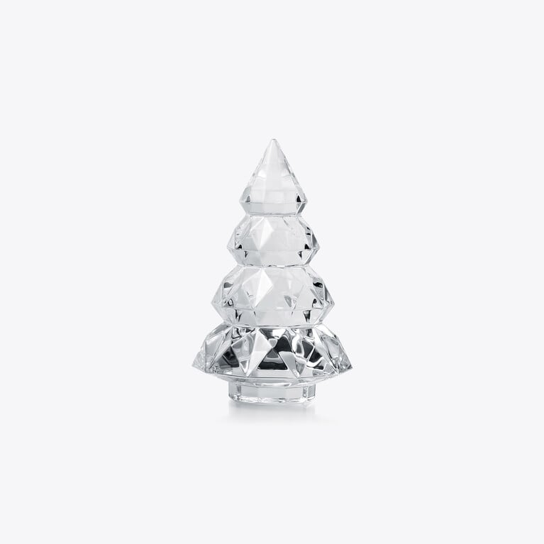 Noël Louxor Fir Baccarat in Clear Crystal