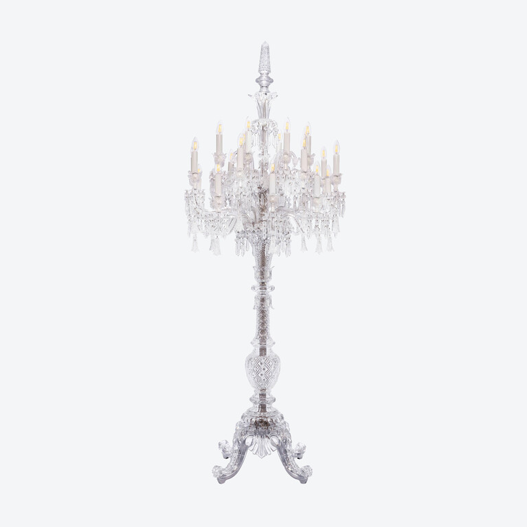Tsarine Candelabra (24L) Baccarat in Crystal Clear