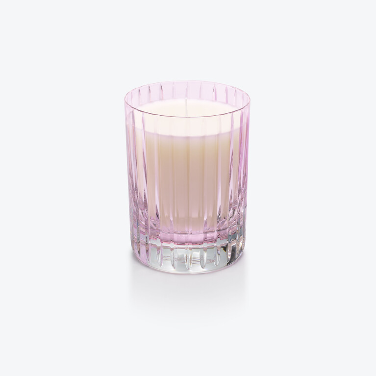 ４エレメンツ アロマキャンドル タンドル ブリュイエール Baccarat、ピンクのクリスタル製