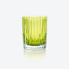 Select Harmonie Tumbler Colors of Joy Baccarat, Water glass in Crystal Green