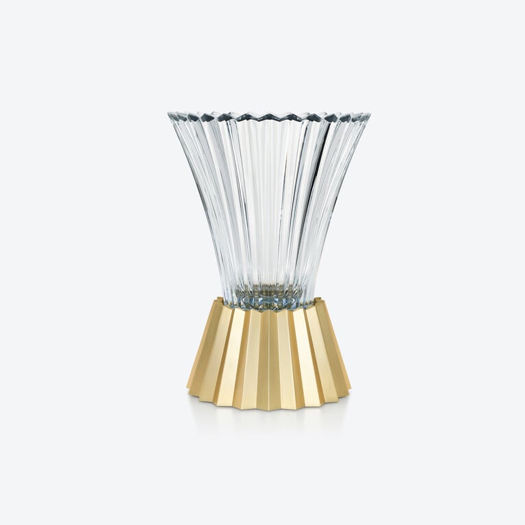 Mille Nuits Vase Play Baccarat in Clear Crystal