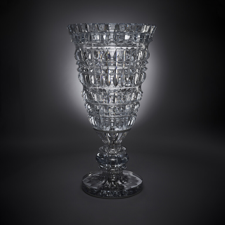 New Antique Monumental Vase  Baccarat