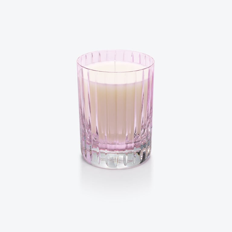 Candela profumata 4 Elements Tendre Bruyère Baccarat in Cristallo Pink