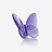 Lucky Butterfly Baccarat in Crystal Purple