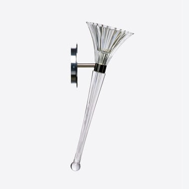 Mille Nuits Wall Sconce Torchère Baccarat in Crystal Clear