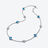 Mini Médicis Necklace Riviera Blue