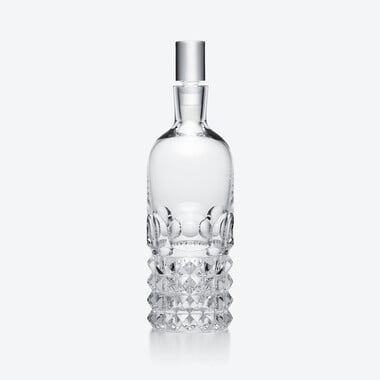 Decanter rotondo Louxor Baccarat in Cristallo Clear