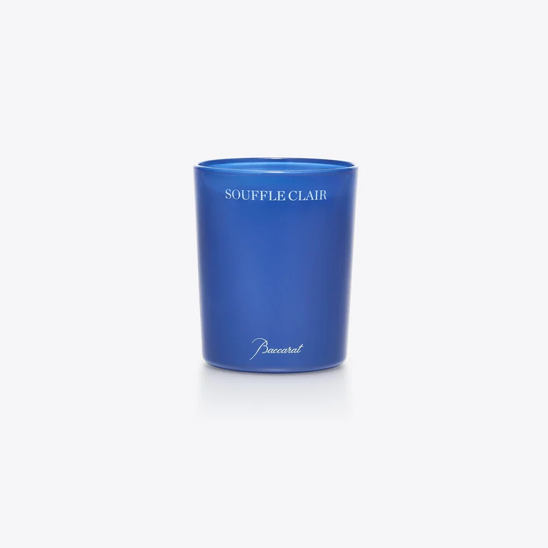 4 Elements Scented Candle Refill Souffle Clair Baccarat in Blue Wax View 1