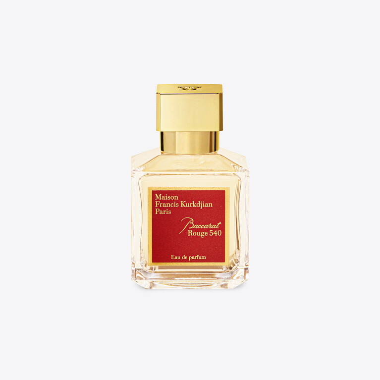 Eau de Parfum Baccarat Rouge 540 70 mL Baccarat en Verre Rouge
