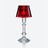 Harcourt Our Fire Candlestick Baccarat in Crystal Red