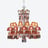 Lustre Zénith Faunacrystopolis Rose & Champagne (24L)  Baccarat