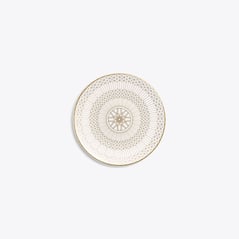 Select Arcadia Bread Plate Baccarat in Porcelain Gold