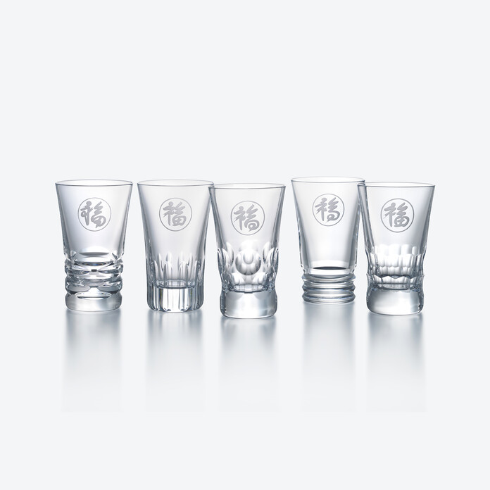 Baccarat バカラ グラス 5個セット 箱付き（グラス ジャパン 福 5客 