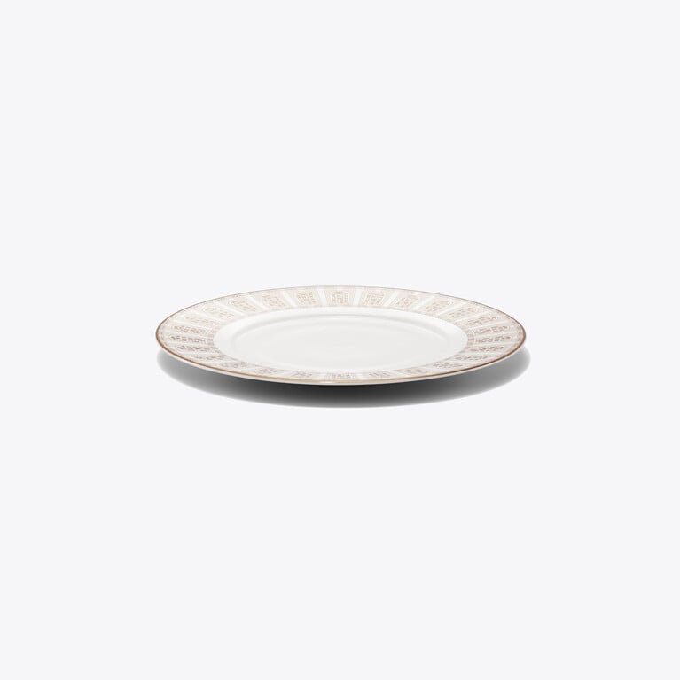 Arcadia Gold & Platinum Dessert Plates x2  Baccarat