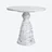 New Antique Table Baccarat in Clear Crystal
