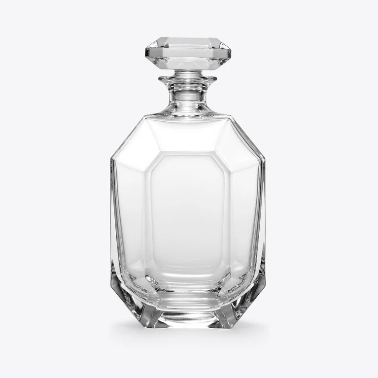 Octogone Whisky Decanter Baccarat in Crystal Clear View 1