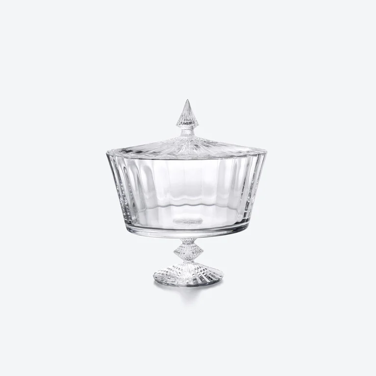Mille Nuits Small Candy Box Baccarat in Crystal Clear View 1