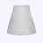 Fant&ocirc;me Lampshade Baccarat in Taffeta White