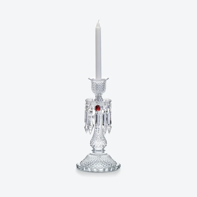 شمعدان زينيت Baccarat من كريستال شفاف عرض 1
