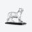 로얄 타이거(ROYAL TIGER SCULPTURE)  Baccarat