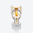 Faunacrystopolis Rabbit Sculpture Baccarat in Crystal Clear