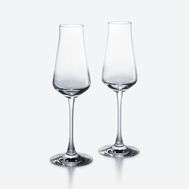 Château Baccarat Flutes Baccarat, Champagne flute in Crystal Clear