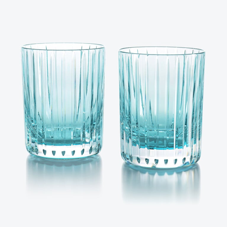 Harmonie Tumblers Colors of Joy Pastel Baccarat in Blue Crystal