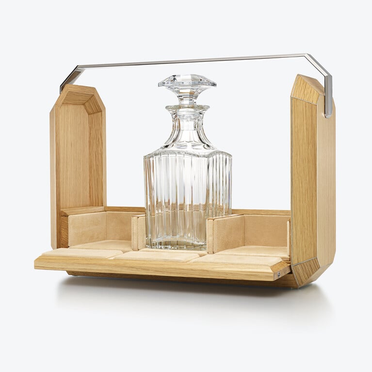 Octogone Tantalus Natural Oak Baccarat in Wood Beige View 3