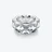 Louxor Cordoue Ashtray Baccarat in Crystal Clear