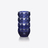 Louxor Round Vase S Baccarat in Crystal Blue