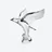Imperial Eagle Sculpture Baccarat in Crystal Clear