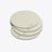 Octogone Coasters x4 Baccarat in Lacquer White