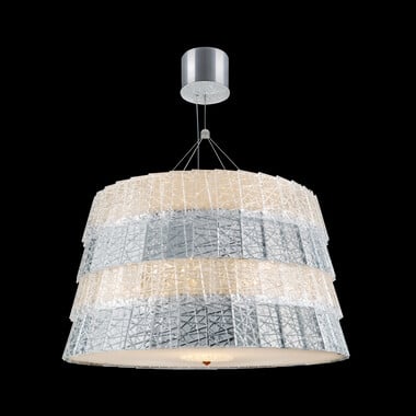 Tuile de Cristal Chandelier Frozen Silver L Baccarat, 银色水晶制成