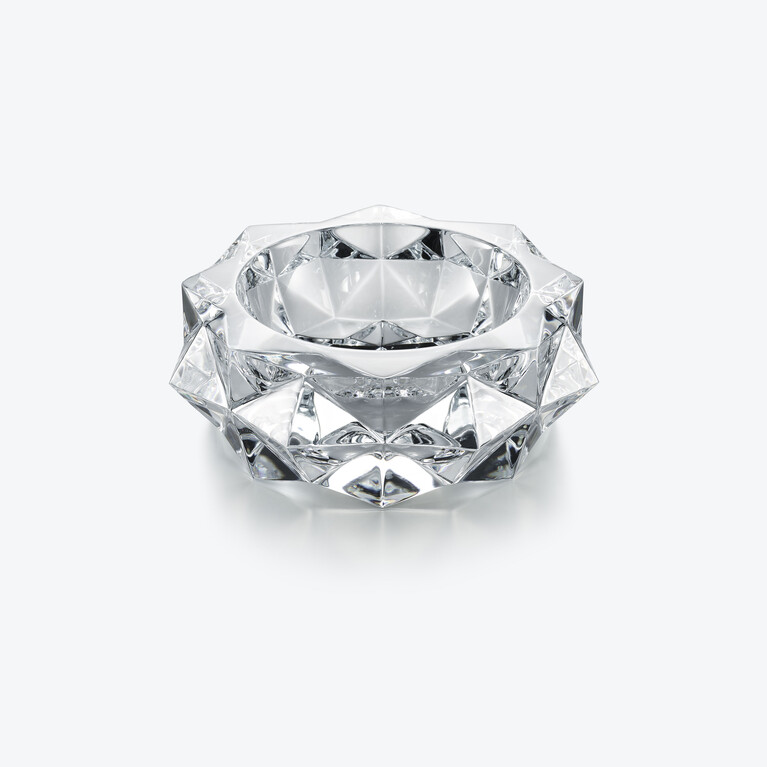 ルクソール コルドゥエ 小物入れ Baccarat、クリアのクリスタル製