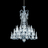 Zénith Chandelier Short (36L) Baccarat in Crystal Clear