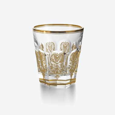 Harcourt Empire Tumbler Baccarat, Spirit glass in Crystal Gold