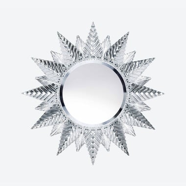ミルニュイ ラウンドミラー L Baccarat、クリアのクリスタル製